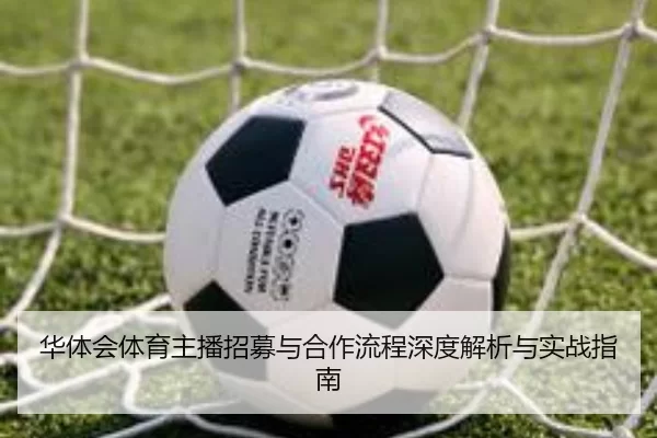 华体会体育主播招募与合作流程深度解析与实战指南
